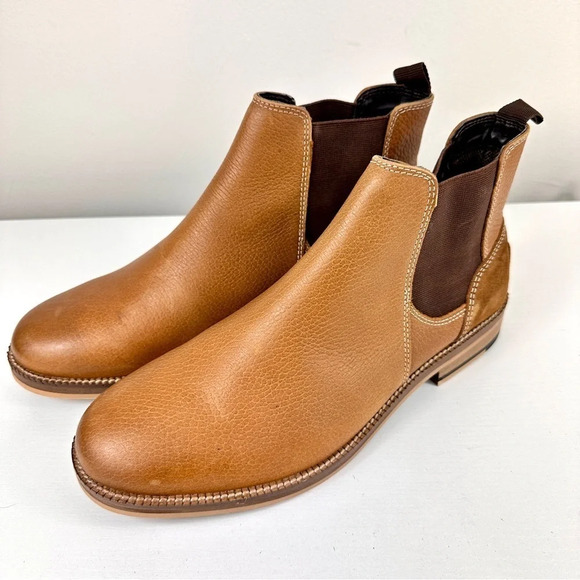 Outpost Makers Ryan Leather Chelsea Boot Brown Size 7 Men or 8.5 Women - Picture 1 of 13